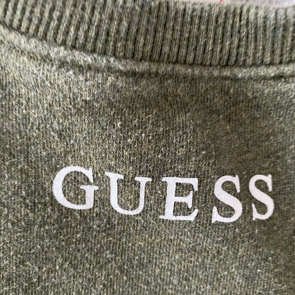 Mens Green Guess sweater. XS - Picture 3 of 4